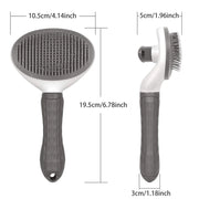 Nidofé Déclic — brosse de toilettage à poussoir — vue 6