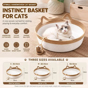 Nidofé Corbeille — panier en corde pour chat — vue 3
