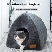 Nidofé Refuge — niche textile pour chat — vue 1