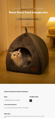 Nidofé Refuge — niche textile pour chat — vue 7