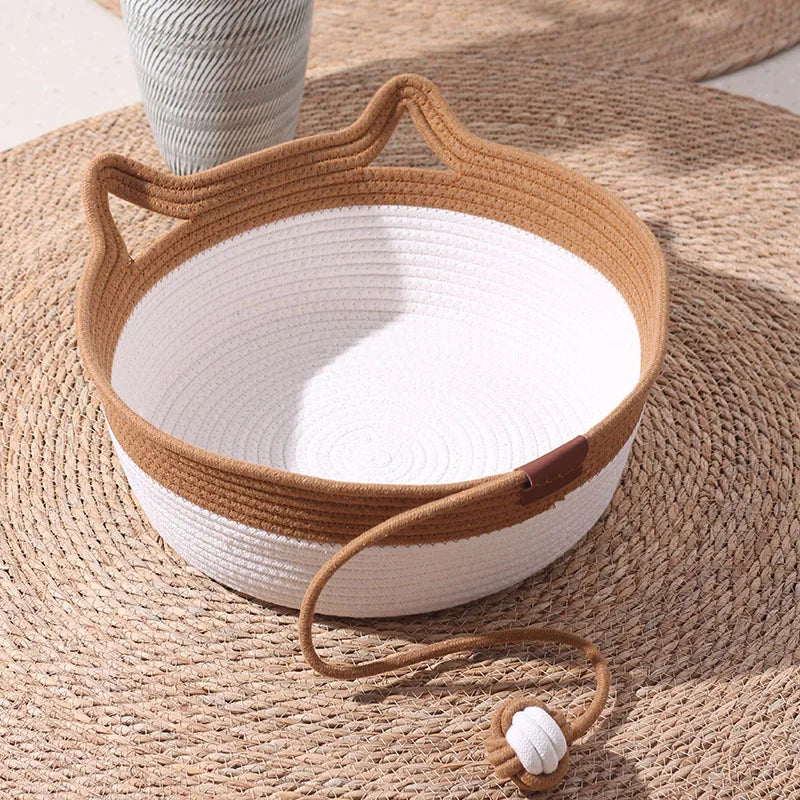 Nidofé Corbeille — panier en corde pour chat — vue 10
