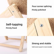 Nidofé Sphère — boule à griffer sur socle — vue 3