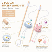 Nidofé Complice — baguettes de jeu pour chat — vue 1