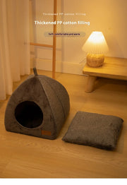 Nidofé Refuge — niche textile pour chat — vue 10