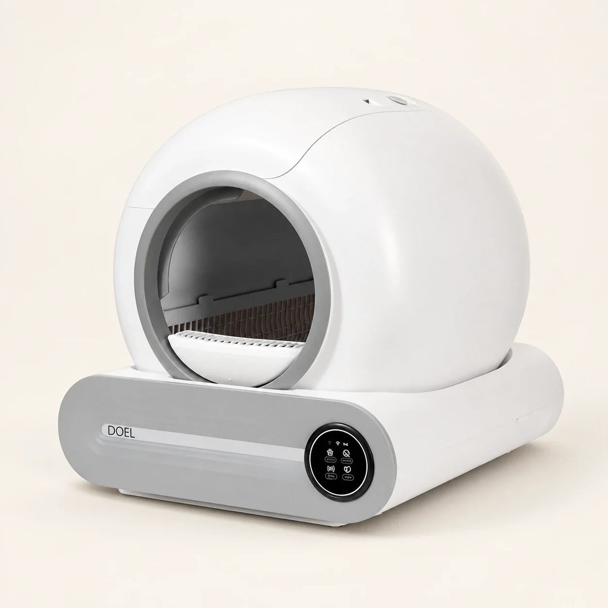 Nidofé Auto — litière automatique DOEL blanche